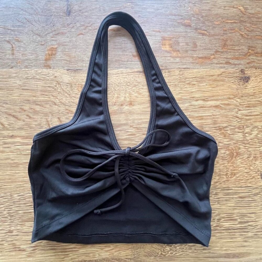 Ruched Halter